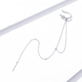 Pandora Style Silver Dangle Earrings, Fresh Grass - BSE363
