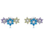 PANDORA Style Shine Flowers Stud Earrings - BSE593