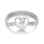 Pandora Style Love Chain Ring - BSR422