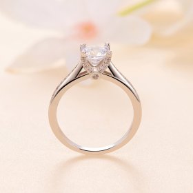 Pandora Style Exquisite Moissanite Wedding Ring - MSR026