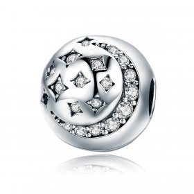 Pandora Style Silver Charm, Exquisite Life - SCC813