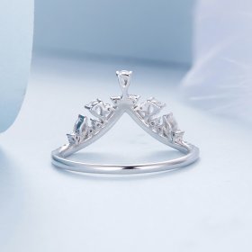 Pandora Style Crown Ring - BSR296