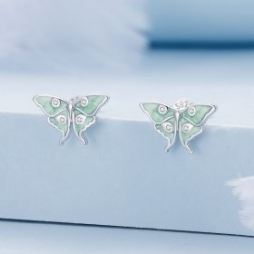 Pandora Style Wizard of Oz Butterfly Studs Earrings - BSE828