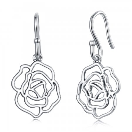 PANDORA Style Roses Drop Earrings - SCE1505