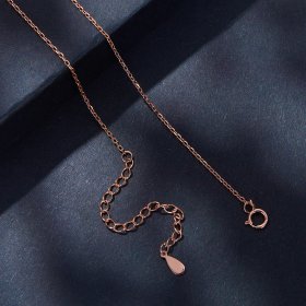 Pandora Style Necklace with Luxury Moissanite - MSN006-C