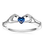 Pandora Style Love Heart Ring - SCR757