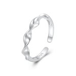 Pandora Style Twisted Sterling Silver Ring - BSR468-E
