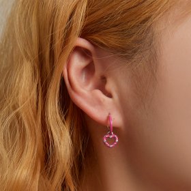 PANDORA Style Simple Love Drop Earrings - BSE596
