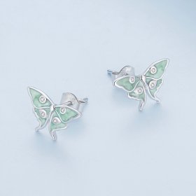 Pandora Style Wizard of Oz Butterfly Studs Earrings - BSE828