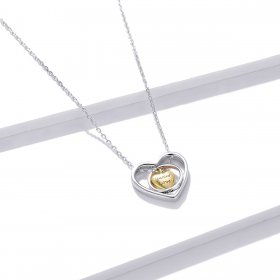 PANDORA Style Surrounded By Heart Necklace - BSN207