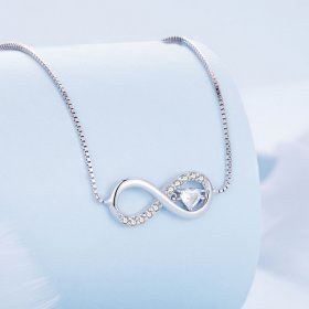 Pandora Style Infinity Necklace - BSN276