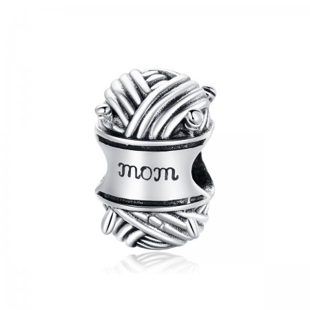 Pandora Style Silver Charm, Ball of Yarn - SCC1654