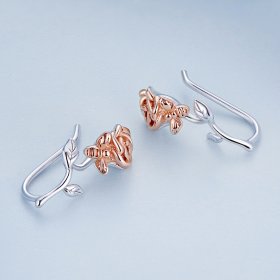 PANDORA Style Rose Stud Earrings - BSE682