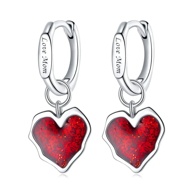 (image for) PANDORA Style Close Lover Hoop Earrings - BSE484 - Product Image