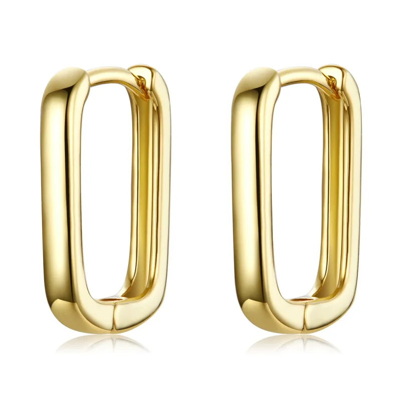 (image for) PANDORA Style French Hoop Earrings - BSE478-B - Product Image