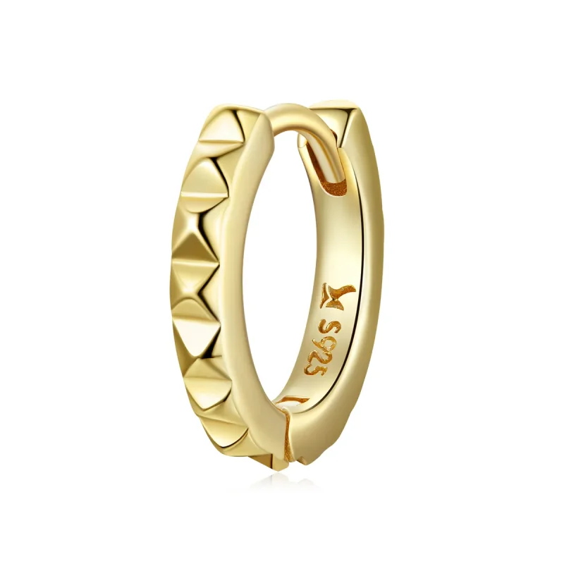 (image for) PANDORA Style Golden Gear Hoop Earrings - SCE1062 - Product Image