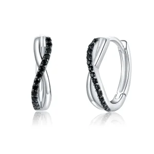(image for) PANDORA Style Infinity Symbol Hoop Earrings - BSE399