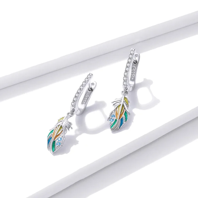 (image for) PANDORA Style Iroha Hoop Earrings - BSE485 - View 2