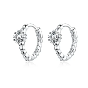 (image for) PANDORA Style Love Hoop Earrings - BSE194