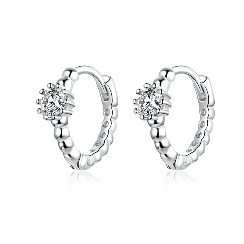 (image for) PANDORA Style Love Hoop Earrings - BSE194 - Product Image