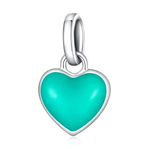 (image for) PANDORA Me Style Lake Green Love Charm - SCP063-TQ