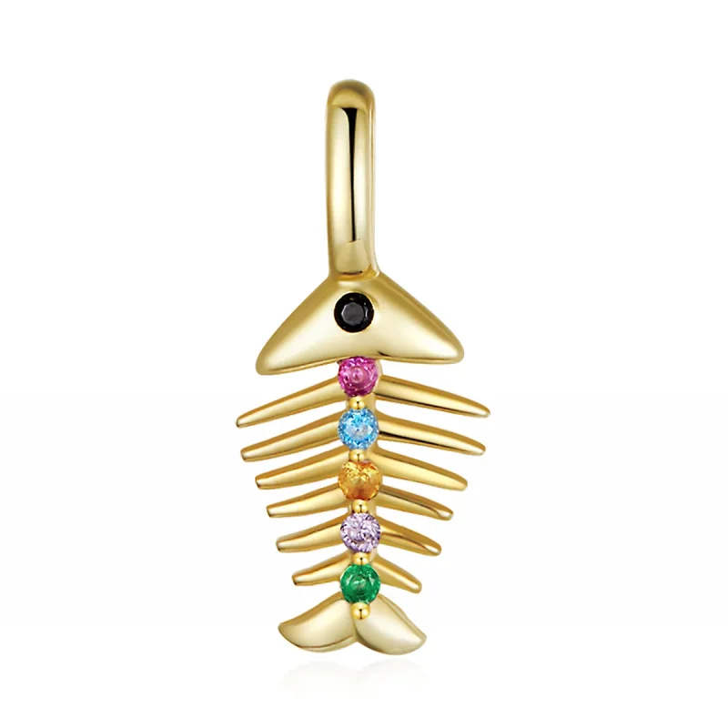 (image for) PANDORA Me Style Pop Art - Fishbone Charm - SCP054 - Product Image