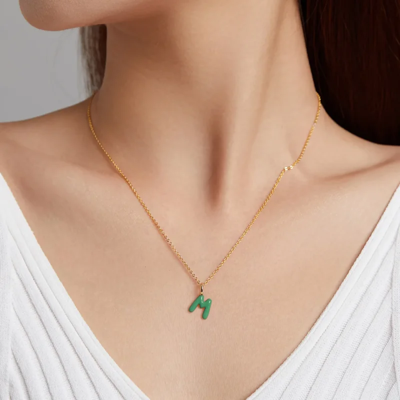 (image for) PANDORA Me Style Pop Art - Letter M Charm - SCP050 - View 3