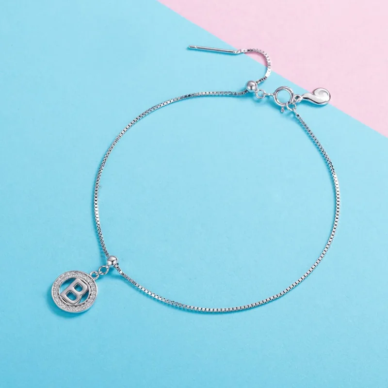 (image for) PANDORA Me Style Wish Letter-B Charm - BSP001-B - View 2