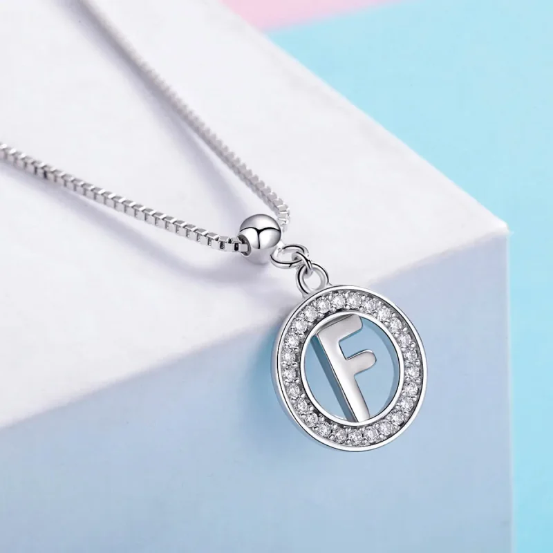 (image for) PANDORA Me Style Wish Letter-F Charm - BSP001-F - View 4