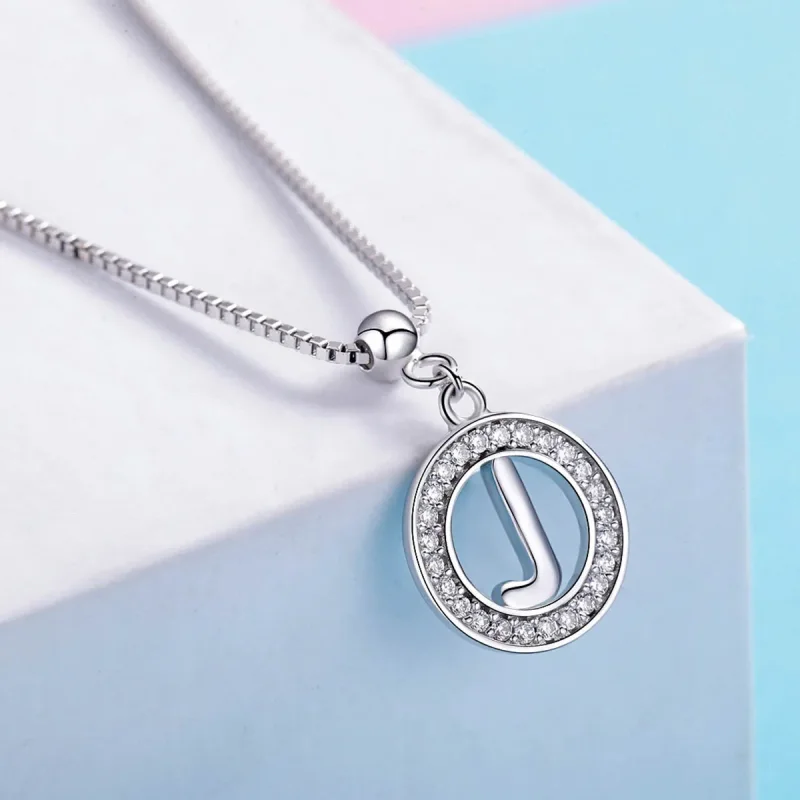 (image for) PANDORA Me Style Wish Letter-J Charm - BSP001-J - View 4