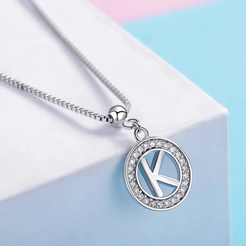 (image for) PANDORA Me Style Wish Letter-K Charm - BSP001-K - View 4