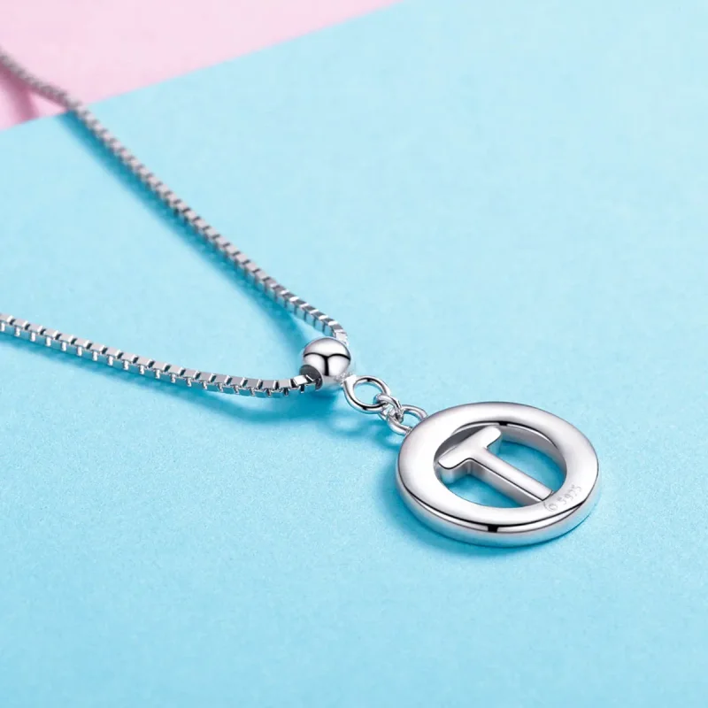 (image for) PANDORA Me Style Wish Letter-T Charm - BSP001-T - View 3