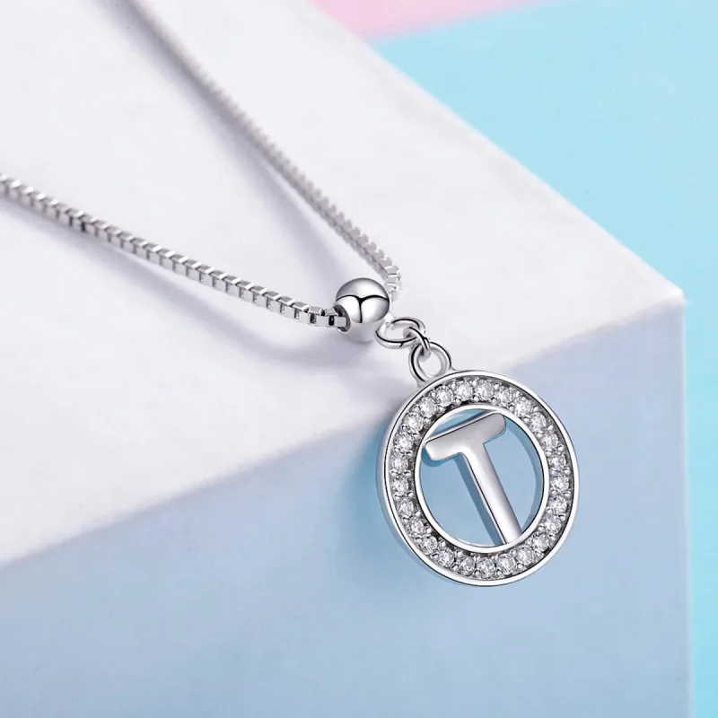 (image for) PANDORA Me Style Wish Letter-T Charm - BSP001-T - View 4
