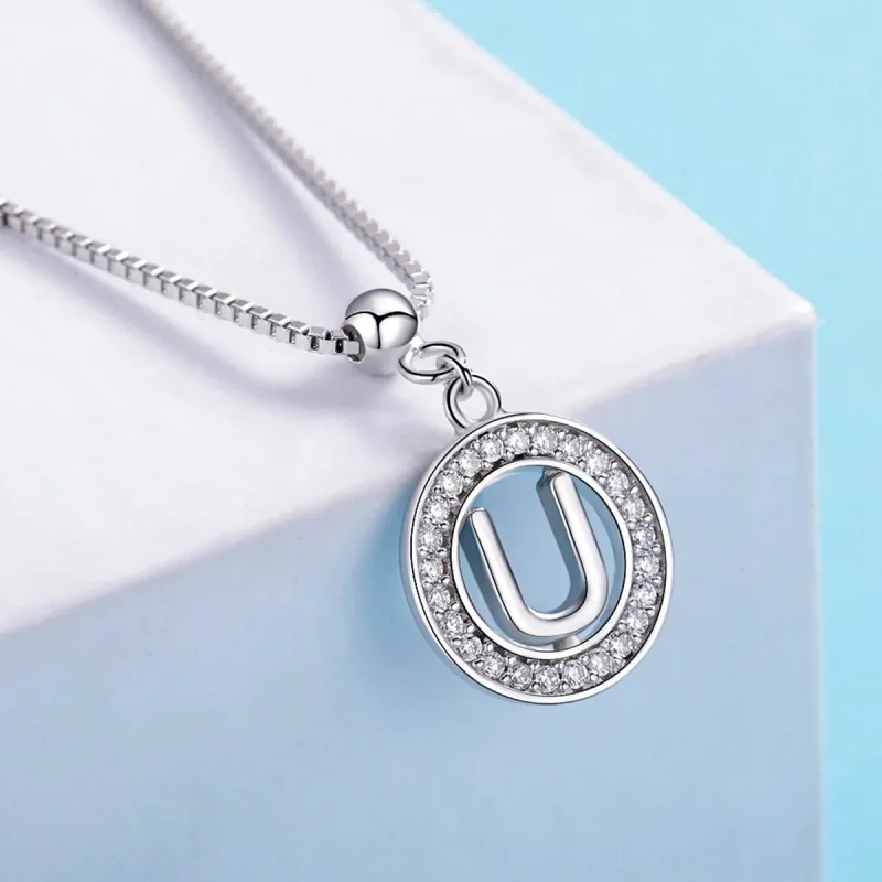 (image for) PANDORA Me Style Wish Letter-U Charm - BSP001-U - View 4