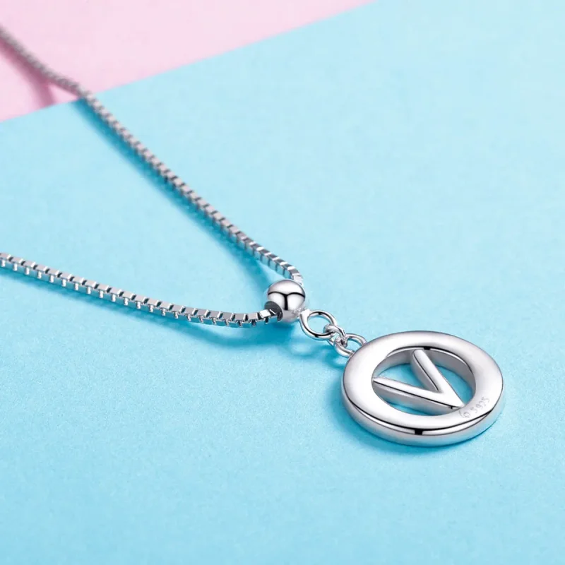 (image for) PANDORA Me Style Wish Letter-V Charm - BSP001-V - View 3