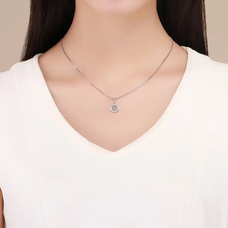 (image for) PANDORA Me Style Wish Letter-V Charm - BSP001-V - View 5