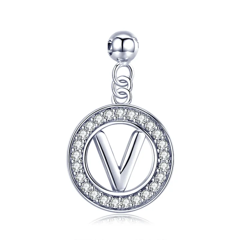 (image for) PANDORA Me Style Wish Letter-V Charm - BSP001-V - Product Image