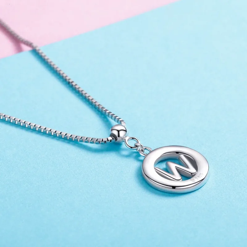 (image for) PANDORA Me Style Wish Letter-W Charm - BSP001-W - View 3