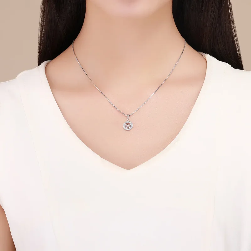 (image for) PANDORA Me Style Wish Letter-W Charm - BSP001-W - View 5