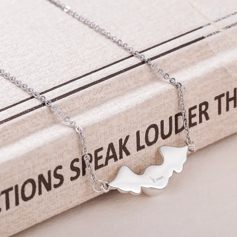 (image for) PANDORA Style Angel Wings Necklace - VSN021 - View 4