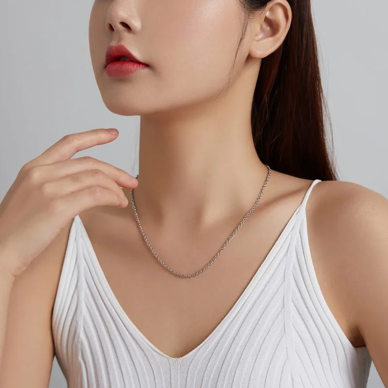 (image for) PANDORA Style Basic Chain Necklace - BSN228 - View 3