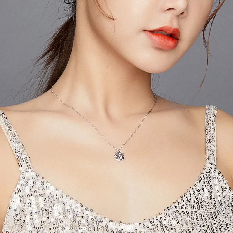 (image for) PANDORA Style Cute Dog Paw Necklace - BSN204 - View 7