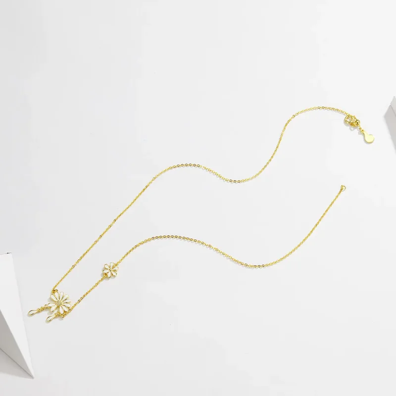 (image for) PANDORA Style Daisy Necklace - BSN076 - View 2