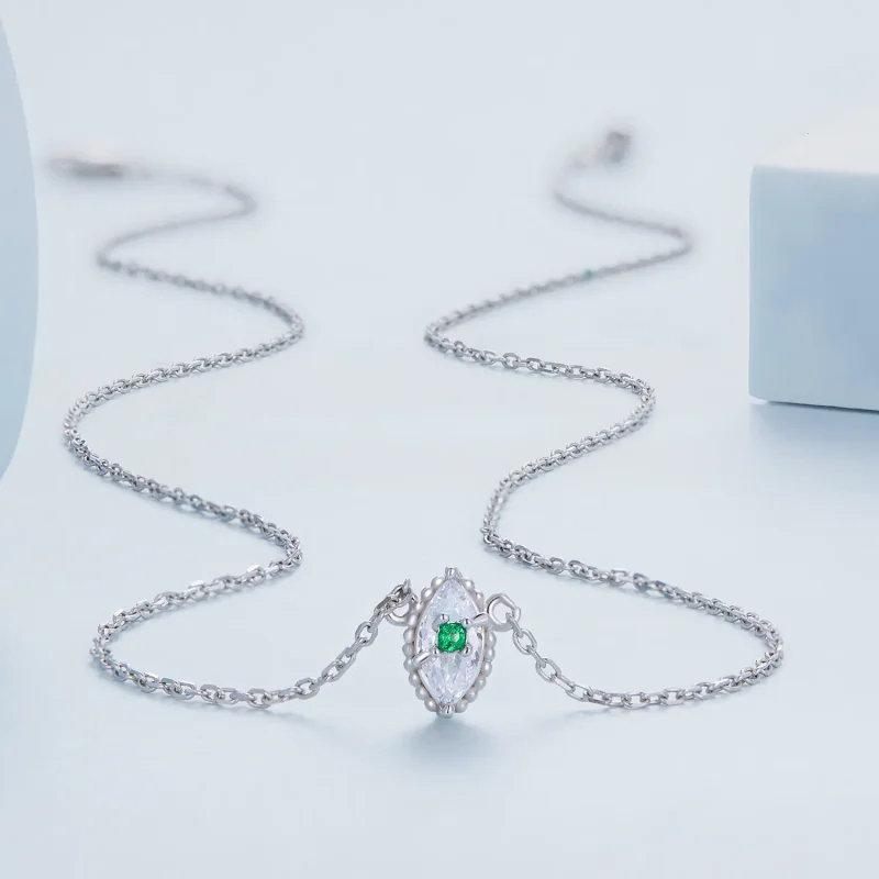 (image for) PANDORA Style Devil Eye Necklace - BSN258 - View 3