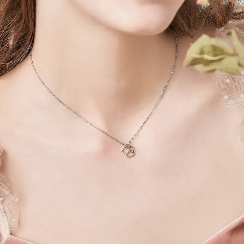(image for) PANDORA Style Dumb Cat Necklace - SCN188 - View 9