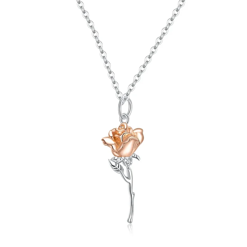 (image for) PANDORA Style Graceful Rose Necklace - BSN190 - Product Image