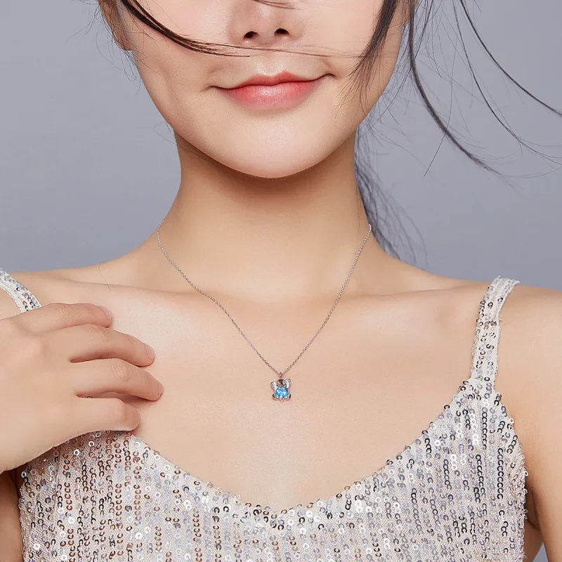 (image for) PANDORA Style Lively Elephant Necklace - BSN180 - View 8