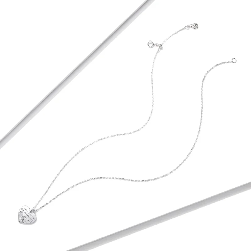 (image for) PANDORA Style Love Letter Necklace - BSN196 - View 4