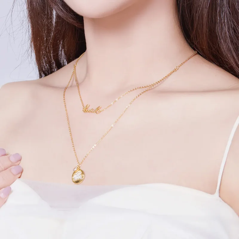 (image for) PANDORA Style Lucky Pig Necklace - BSN090 - View 6