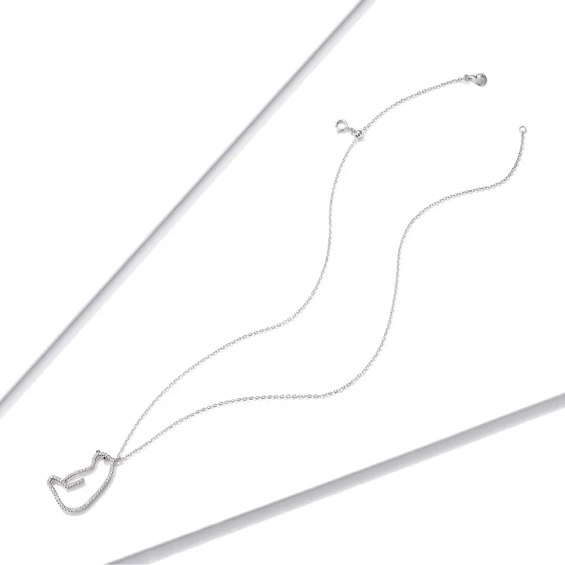 (image for) PANDORA Style Polar Bear Necklace - BSN195 - View 4